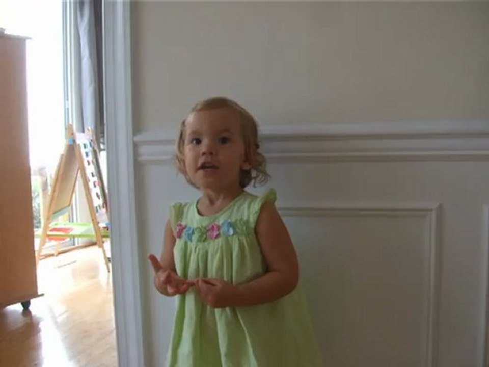 Claire chante la petite Josette