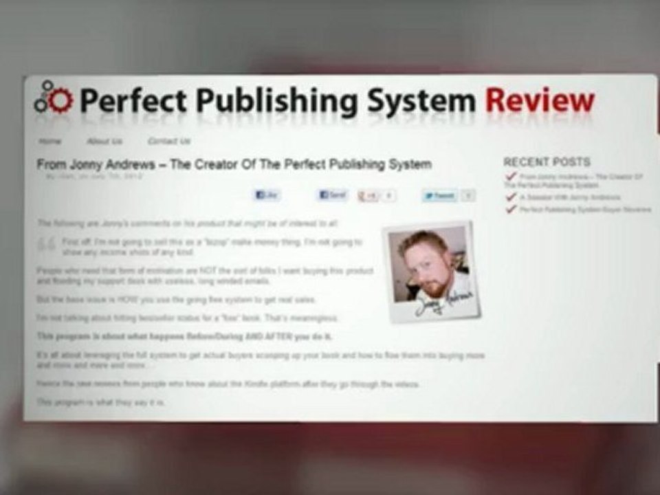 -What The Perfect Publishing System Review Reveals