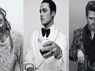 Brad Pitt Donnes Dread Locks, Eye Patch And More - Hollywood Style [HD]