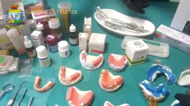 Fiumicino (Roma) - Scoperto dai finanzieri dentista abusivo (10.10.12)
