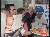 Napoli - La protesta dei pizzaioli napoletani (10.10.12)