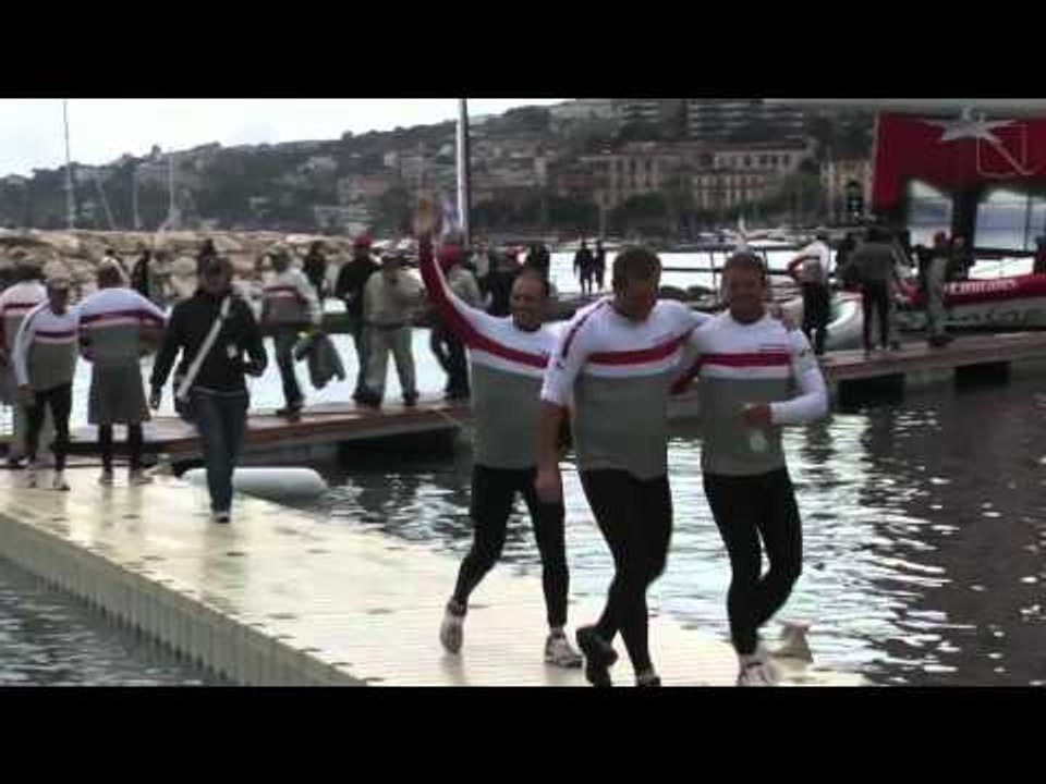 Caldoro - America's Cup Napoli trionfo di Luna Rossa intervista a Max Sirena