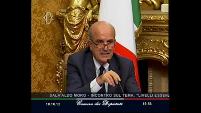 Roma - Livelli essenziali di assistenza (10.10.12)