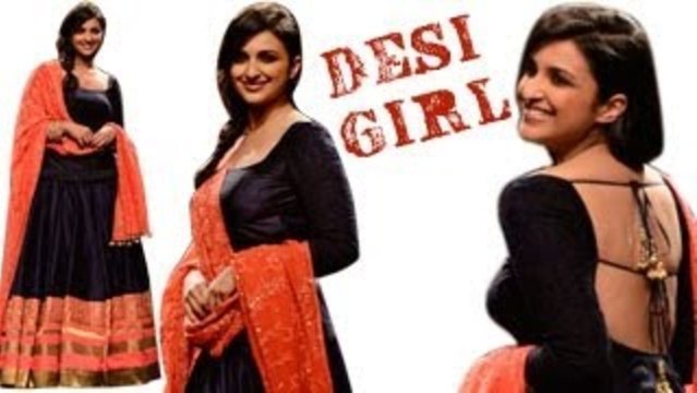 Parineeti Chopra walks ramp in a SEXY BACKLESS CHOLI