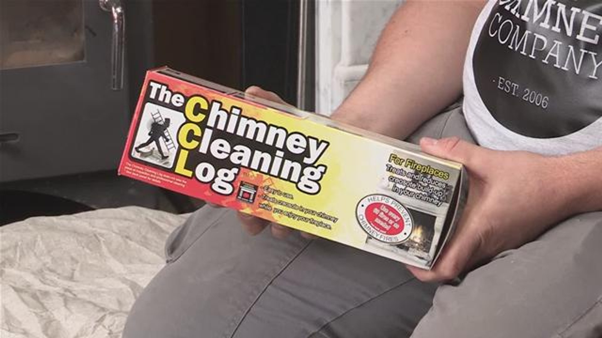 How To Remove Creosote Build Up Using A Chimney Cleaning Log - video  Dailymotion