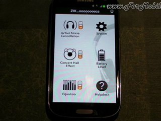 Parrot Zik - Demo funzionamento Audio Suite su Android e iOS