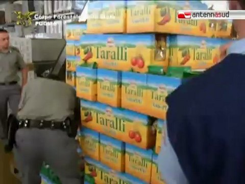 TG 08.10.12 Taralli prodotti con mangime per animali, maxisequestro a Corato