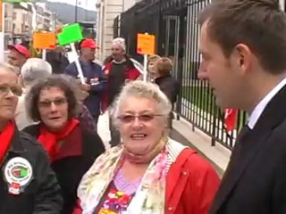 MANIFESTATION DES RETRAITES A VESOUL