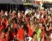 Fleurs d'Agde Ondines Teorix Flashmob cap d'agde 2012