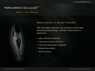 Park Avenue Cellulaze Launches Laser Liposuction and Cellulite Laser Treatment Package
