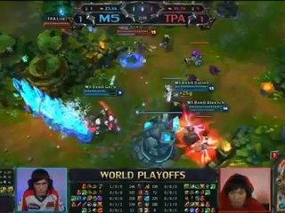 LoL - Saison 2 - World ChampionShip - Demi Finale - M5 Vs TPA - Partie 3