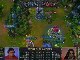 LoL - Saison 2 - World ChampionShip - Demi finale -  M5 vs TPA - Partie 2