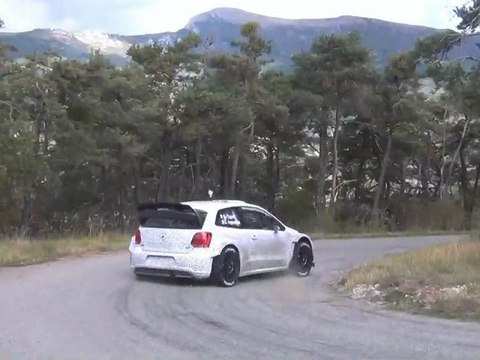 Tests Sébastien Ogier Polo WRC