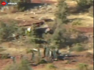 Diyarbakır'da Düşen Helikopterin Görüntüsü