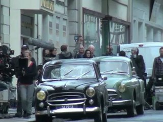 Reportage sur le tournage de POPULAIRE