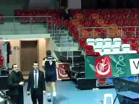4 Ocak 2012 Fenerbahçe Grundig - Halkbank Maçı Maç Sonu Soner Mezgitçi