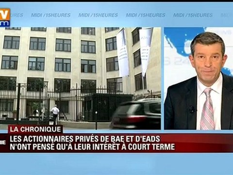 L’Allemagne est largement responsable de l’échec de la fusion BAE-EADS