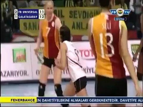 5 Nisan 2012 Fenerbahçe Universal - GSYK Maçı Ankara 4.Set