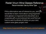 Engraved Wine Glasses