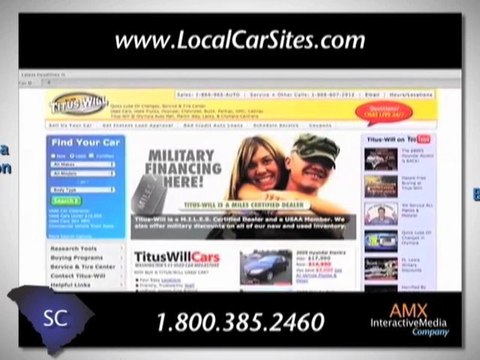 INTERNET MARKETING Columbia, Lexington, Irmo, SC - CAR DEALER - SEO, VIDEO, ADVERTISING 800.385.2460