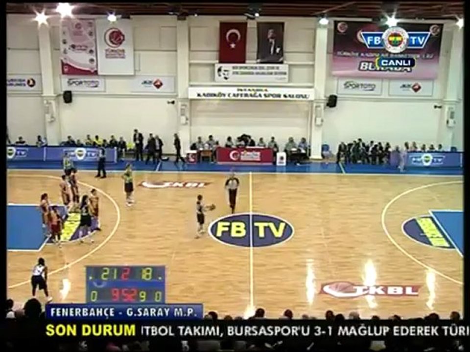 14 Nisan 2012 Fenerbahçe GSMP 2. Maç 1.Yarı