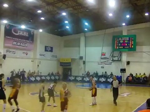 14 Nisan 2012 Fenerbahçe GSMP 2. Maç 3.Periyot Sonu