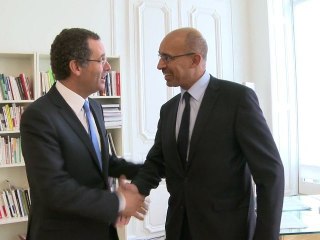 Rencontre entre Harlem Désir et Antonio José Seguro, secrétaire général du PS du Portugal