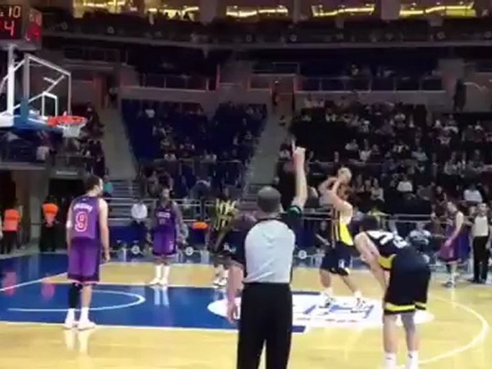 14 Nisan 2012 Fenerbahçe Ülker Hacettepe Kaya Serbest Atış