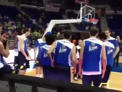 14 Nisan 2012 Fenerbahçe Ülker Hacettepe Takım Anons