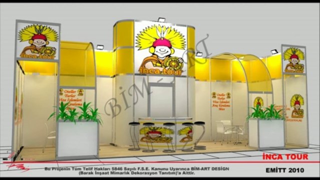 Fuar Standı Modüler Tasarım ve Uygulamalarımız GALAFUARSTAND.com 0532 423 13 15