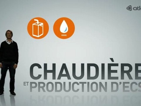 Chaudière et préparateur d'eau chaude sanitaire.