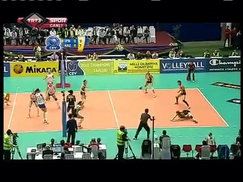 24 Mart 2012 Fenerbahçe Universal Dinamo Kazan Maçı 1.Set