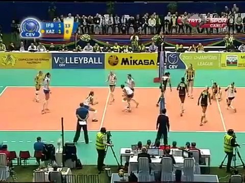 24 Mart 2012 Fenerbahçe Universal Dinamo Kazan Maçı 3.Set