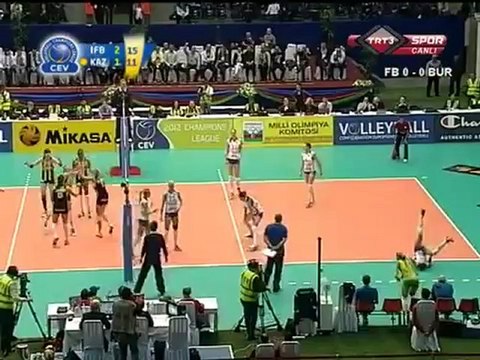 24 Mart 2012 Fenerbahçe Universal Dinamo Kazan Maçı 4.Set