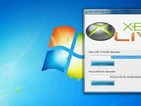 Xbox Live & Microsoft Points Code-Keys Generator