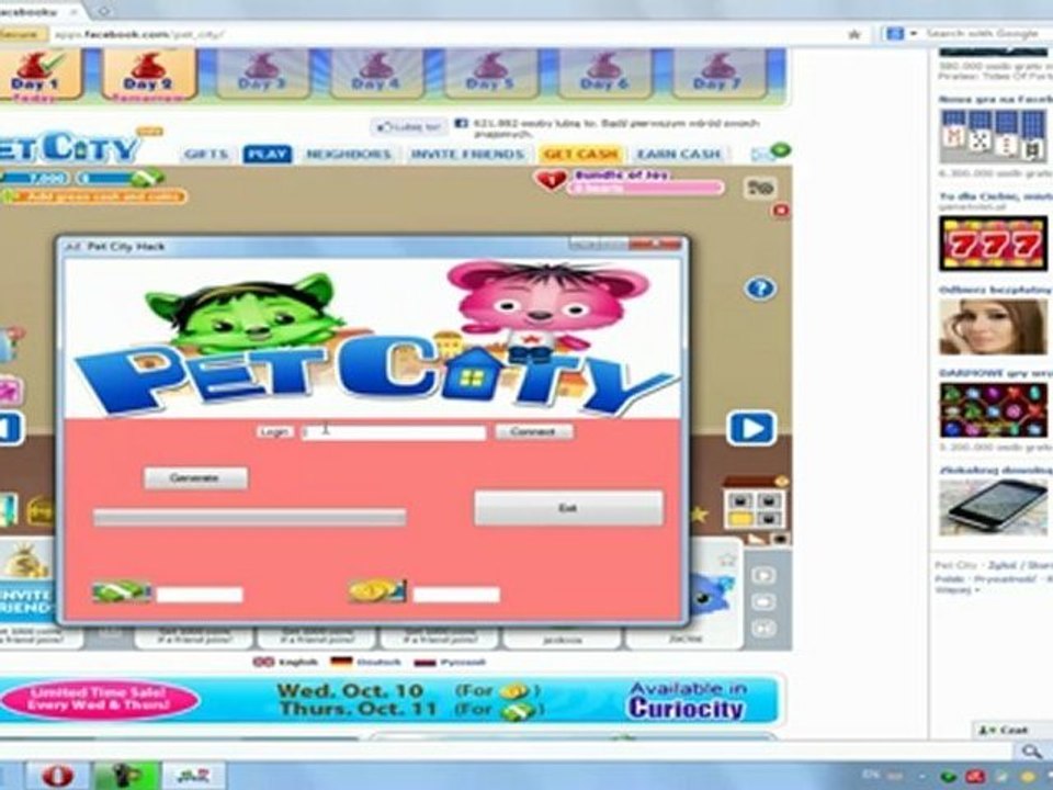 Pet City CHEAT TOOL