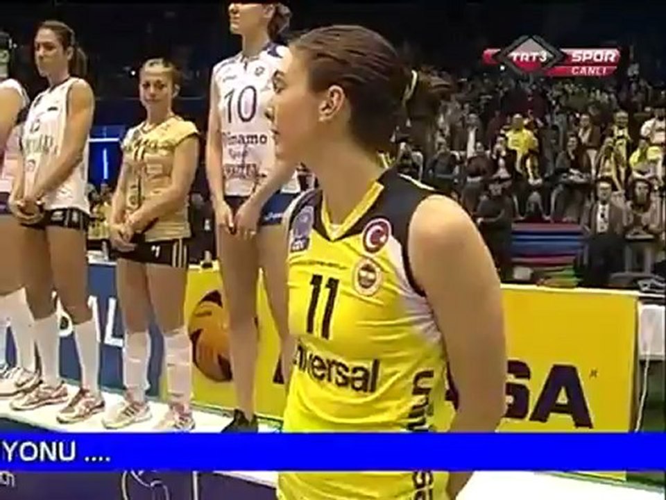 25 Mart 2012 Fenerbahçe Universal - RC Cannes Maçı Maç Sonu ve Kupa Töreni
