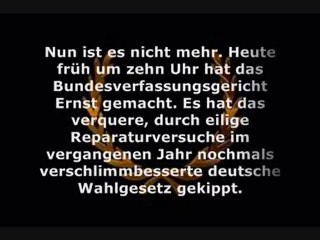BVG-Urteil 25.07.2012 Entzieht der BRD-Direktion das Recht auf Steuergeld! - YouTube