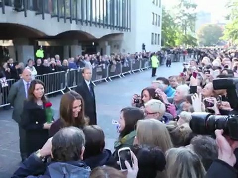 Le Duc et la Duchesse de Cambridge se retrouvent après une journée difficile
