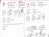 Ejercicios y problemas resueltos de ecuaciones con radicales problema 8