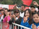 Giro di Pechino - Gavazzi conquista la Grande Muraglia