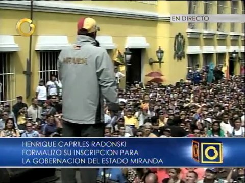 Capriles: Aquí nadie puede dejar de votar o sentirse pesimista