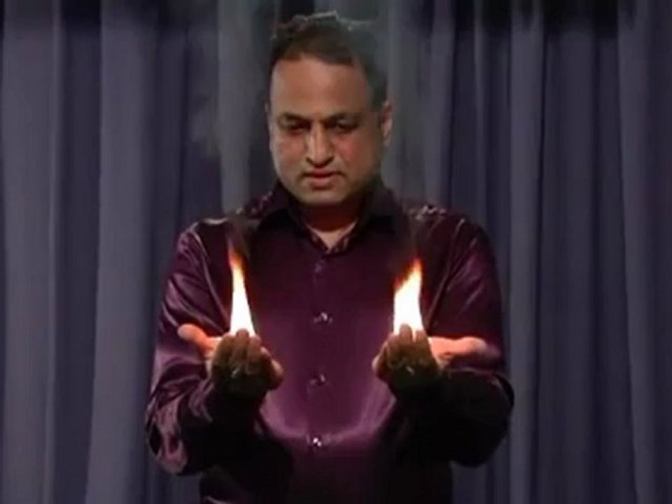 Fire on Palm by Uday - Magic Trick