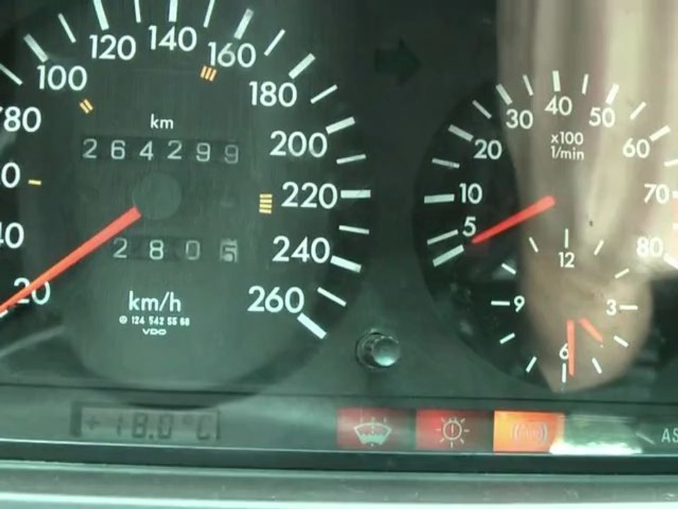 Démarrage M104 Mercedes 300CE24