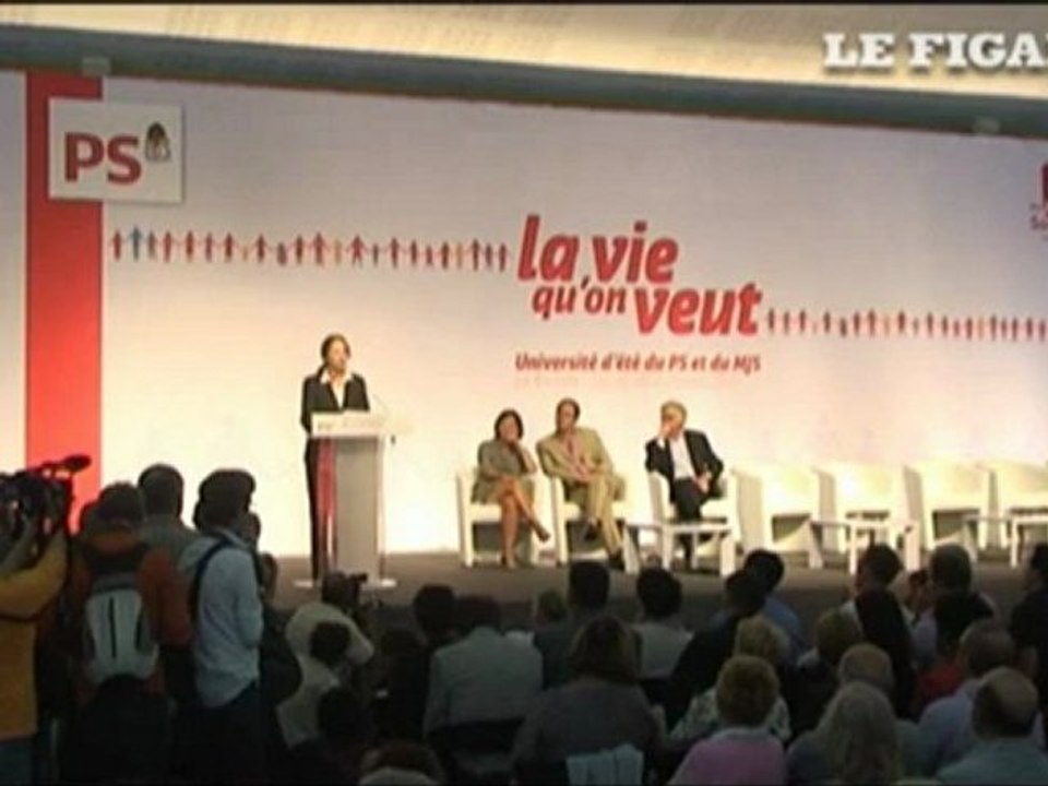 Royal : "Sarkozy, ça suffit !"