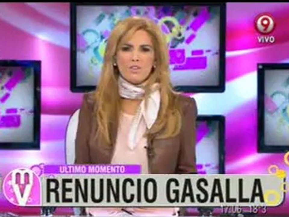 Pronto.com.ar Gasalla renuncia