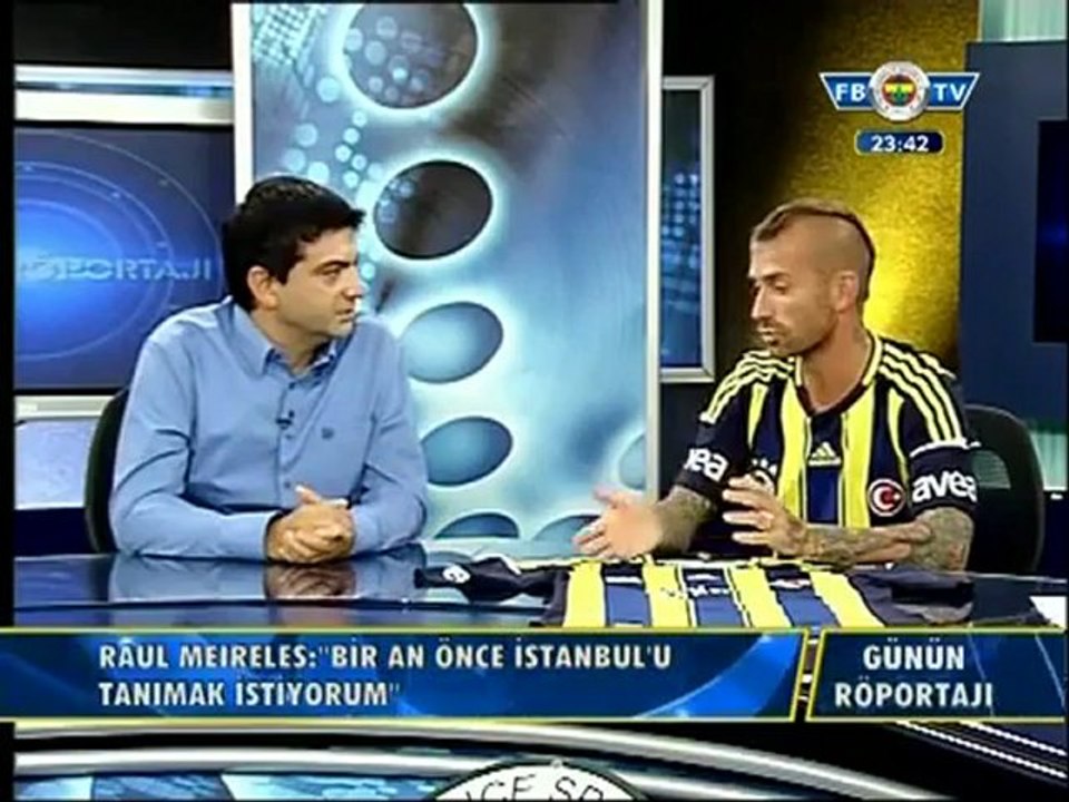 FBTV Günün Röportajı 03.09.2012 - Raul Meireles Fenerbahçe'de