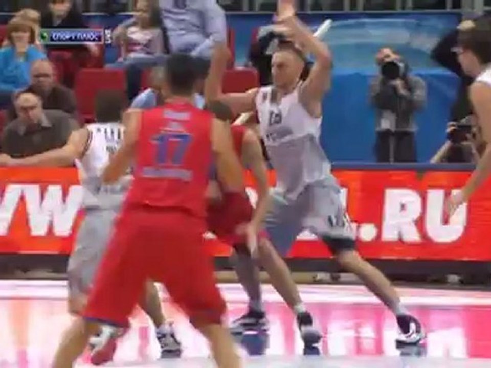 ЦСКА - Летувос Ритас 3-4 четверть Евролига