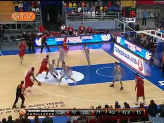 Highlights: CSKA Moscow - Lietuvos Rytas Vilnius