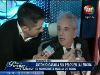 Pronto.com.ar Gasallase  refirió a su lugar en Showmatch